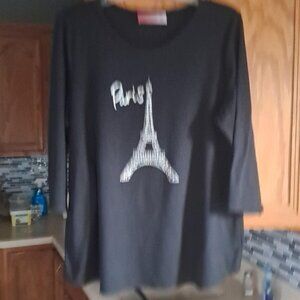 SIMPLY  SCARLETT OMENS TOP SIZE 1X